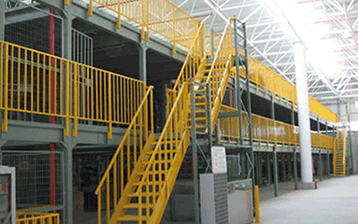 閣樓式貨架將倉庫空間利用最大化