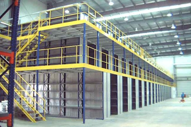 多層式平台貨架（jià）組合