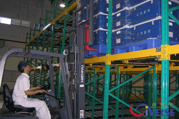 壓入（rù）式貨架