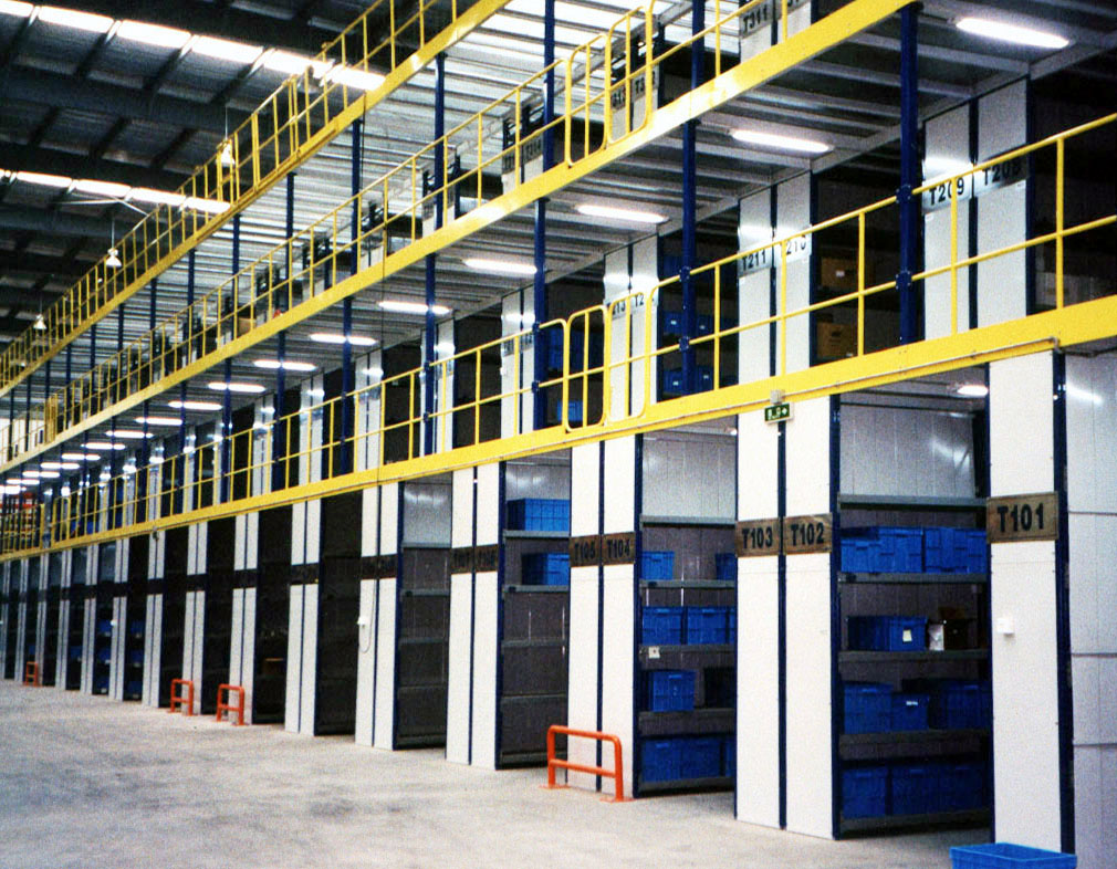 多（duō）層式平台貨架組合