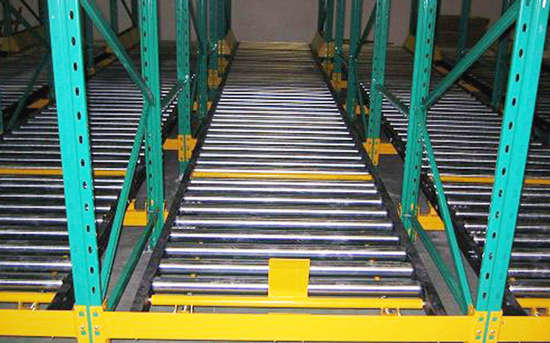 壓(yā)入式貨架 壓入式貨架